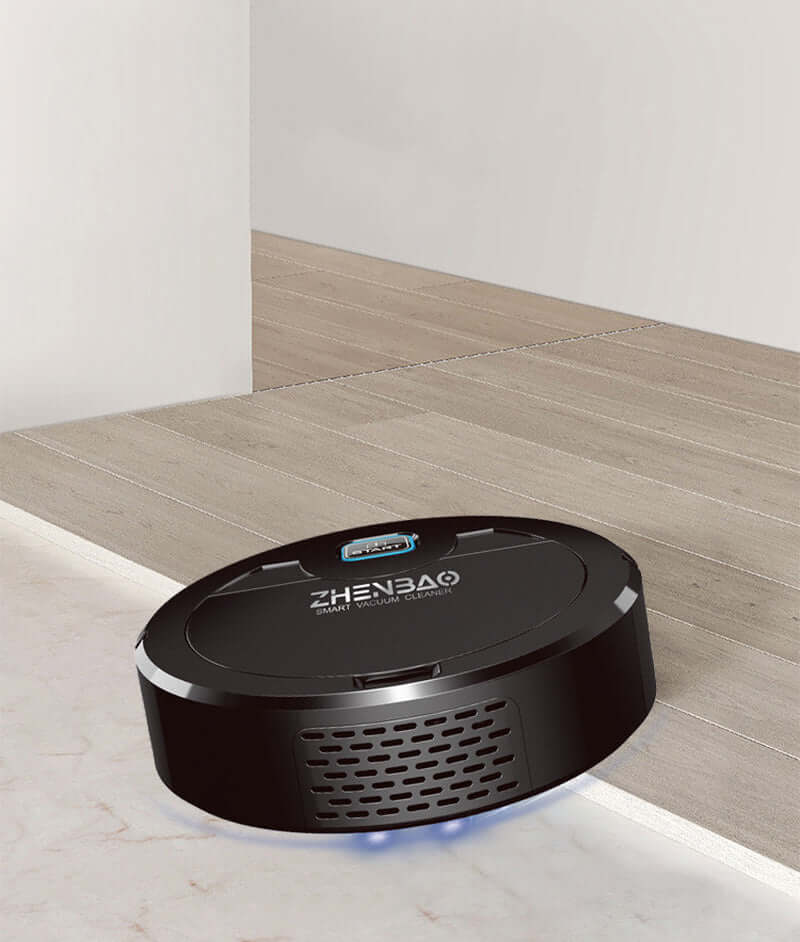 FreshBot intelligent cleaning robot with multiple cleaning modes for pet hair, hard floors and carpets