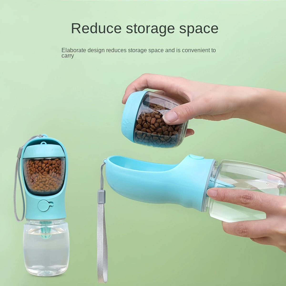 3 in 1 Dog Water Bottle | PawKit Portable Dog Cup