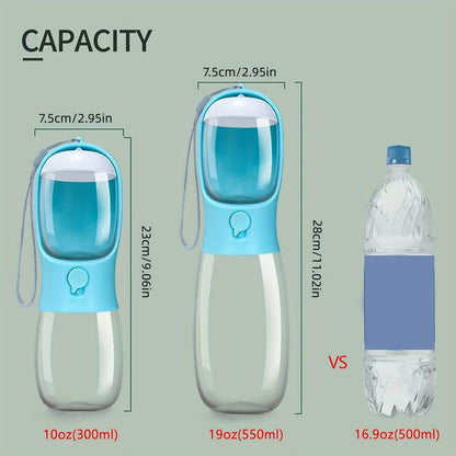 3 in 1 Dog Water Bottle | PawKit Portable Dog Cup