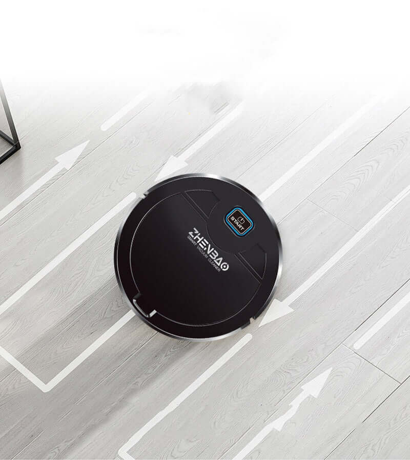 FreshBot intelligent cleaning robot with multiple cleaning modes, UV lamp and pet hair cleaning
