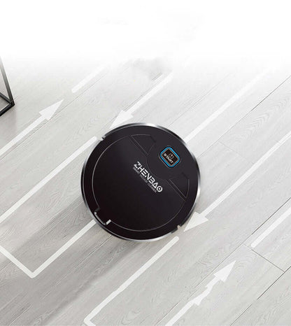 FreshBot intelligent cleaning robot with multiple cleaning modes, UV lamp and pet hair cleaning
