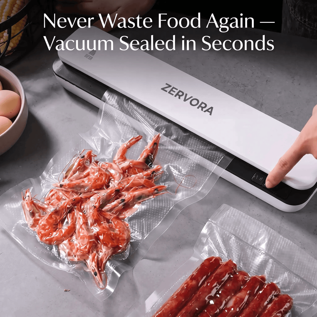 AirLock electric sealing machine for sealing food bags
